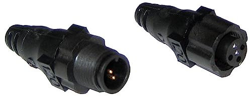 Lowrance, Connettore per Cavo NMEA 2000, con 2 terminazioni (1 Maschio, 1 Femmina), Standard