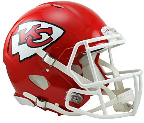 Riddell Herren Speed Authentic Helm, Team-Farben, Kansas City Chiefs