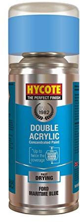 Hycote XDFD216 Ford Maritime Blue Touch Up Aerosol, 150ml