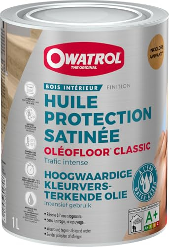 OWATROL-OLEOFLOOR-Das Hochleistungsparkettöl, Gebindegrösse 1 Liter