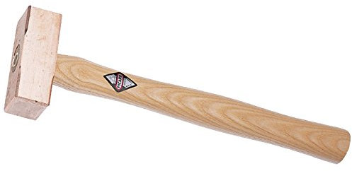 Picard 0033010-0250 Marteau en cuivre 250 g forme de masse manche en fibre de verre, Brun