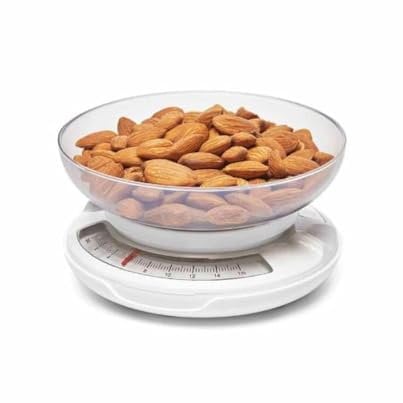 OXO Good Grips - Báscula de plástico para Cocina, Color Blanco