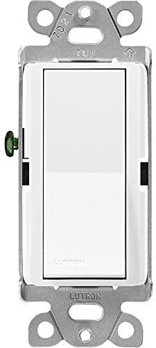 Lutron SC-3PS-SW Diva 15-Amp 120-to-277-Volt 3-Way Switch, Snow by Lutron