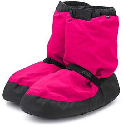 Bloch Damen Warm Up Bootie Tanzschuh, Fluoreszierendes pink, Large