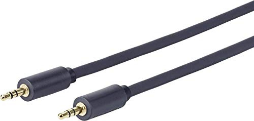 VIVOLINK - 3.5mm Audio Male to Male Cable with 100% Aluminum Foil Shielding - 99.9% Copper Conductor - Perfect for Car, Home, Speakers, Phone, iPad, iPhone - 15 m