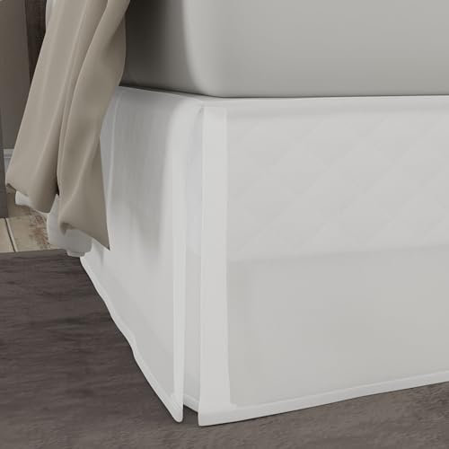 TodaysHome D'Aujourd 'Hui en Microfibre de Home Basic sur Mesure Oreiller avec Bride 5,1 cm 2, Blanc, Queen Size