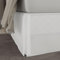 TodaysHome D'Aujourd 'Hui en Microfibre de Home Basic sur Mesure Oreiller avec Bride 5,1 cm 2, Blanc, Queen Size