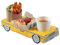 MustBeBonkers x5 New York Yellow Taxi Cab Car - Party Meal Food Trays Snack Lunch Box Plate Tray