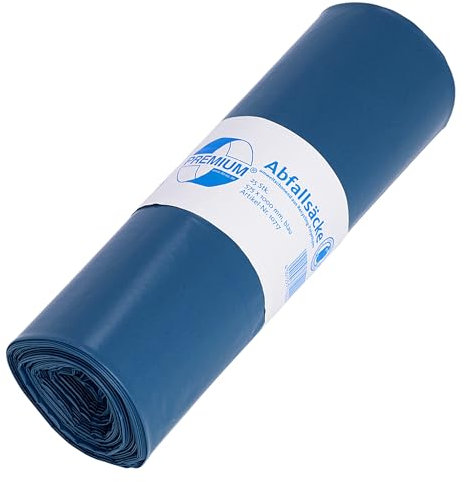 Müllsäcke DEISS PREMIUM blau, 70 my, 70 Liter