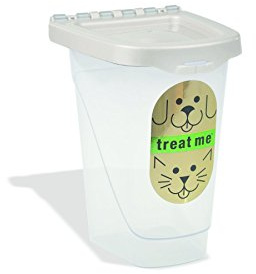 Van Ness Pets Airtight Dog Treat Container And Cat Food Storage, 2 Pound Capacity