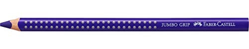FABER-CASTELL 110937 - Buntstift Jumbo Grip, mauve, 1 Stück
