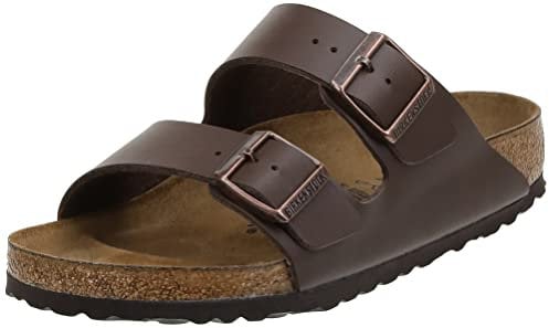 BIRKENSTOCK Pantolette Arizona Dunkelbraun, BF, Gr. 35-48 051701 + 051703, Größe + Weite:36 normal