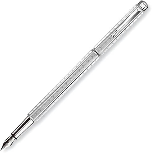 Caran d'Ache 958.286 d'ACHE - Füllfederhalter ECRIDOR CHEVRON mit Etui - Feder: M, 1 Stück (1er Pack)