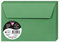 Clairefontaine 5596C - Packung mit 20 Umschläge Pollen, Format C6, 114 x 162mm, 120g, ideal für Korrespondenz und Einladungen, Tannengrün, 1 Pack