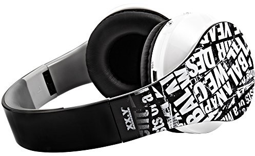 XX.Y Casque Audio avec Lecteur MP3, Lecteur de Carte SD/SDHC et Radio intégrée Dynamic 10