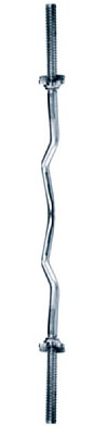 Movi Fintess BC120 Bilanciere Filettato, Silver