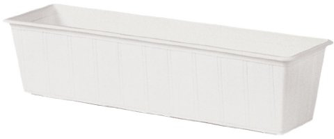 Ebert Blumenkasten Super, weiß, 40 x 18 x 14 cm, 1002767