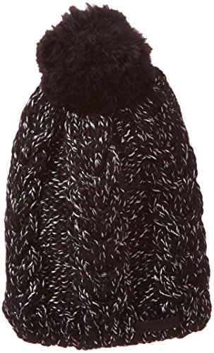 Oakley Damen Mütze Snow Ridge Pom Beanie, Jet Black, One Size, 81408-01K