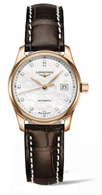 Longines Master Collection Damen Automatik 18k Roségold, Modern