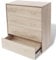 vidaXL Kommode Anrichte Sideboard mit 4 Schubladen 60×30,5×71 cm Eichenbraun