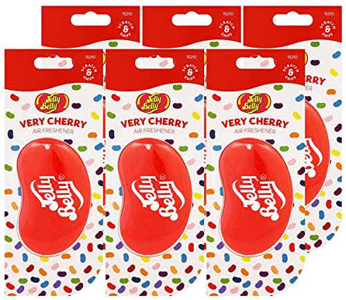 Jelly Belly Auto-Lufterfrischer 15210MTS Very Cherry 18g (6er Pack)