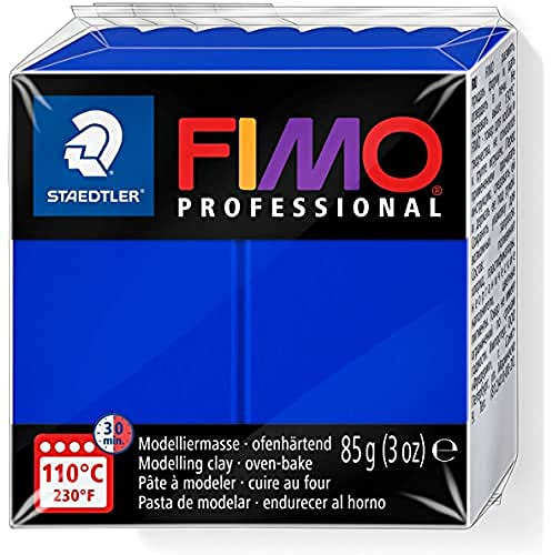 STAEDTLER 8004-33 - Fimo Professional Normalblock, 85 g, ultramarin