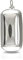 Designer Inspirations Boutique Large Polished Plain Rectangle Sterling Silver Locket Pendant (Without Chain) for Women Men Unisex - 3.7cm Long - Perfect for Engraving