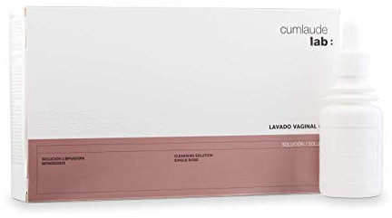 Cumlaude Lab Lavado Vaginal CLX - Solución Monodosis Higienizante con Clorhexidina para Prevenir Inflamaciones e Irritaciones - 5 Frascos de 140 ml