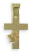 Viennagold Kreuz Anhänger mit Engelchen Kinderkreuz 14 Karat Gold 585 (Art.203112) Gratis Express Gravur
