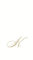 Caspari Monogramm-Papierhandtücher, mit Initiale K, White Pearl, 24 Stück