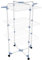 GimiTurmwäscheständer Modular 3, weiß/blau