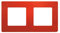 Legrand LEG96712 Plaque Coquelicot 2 postes Niloe
