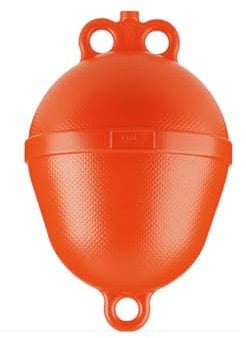 Bouée mouillage poireØ250mm, couleur orange