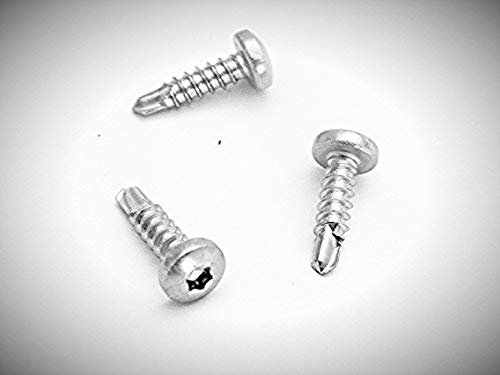 200 Stück Bohrschrauben 4,8x16 mm Edelstahl A2 mit Linsenkopf selbstschneidend DIN 7504 M TX 25 V2A