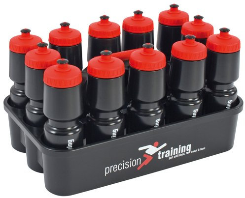 Precision Training Football Water Bottle Carrier & Water Bottles