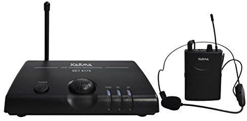 KARMA SET 6170LAV Radiomicrofono ad archetto VHF - Frequenze assortite