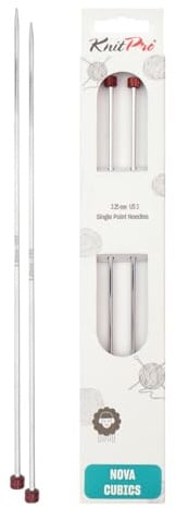 KnitPro Nova Cubics Lange Nadeln 10 (25cm) | 3,25mm