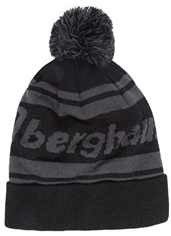 Berghaus Classic Warme Outdoor Cap Reversible Beanie Hat - Schwarz