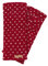 McRon Damen Gestrickte Pulswärmer Ines Rot 7898
