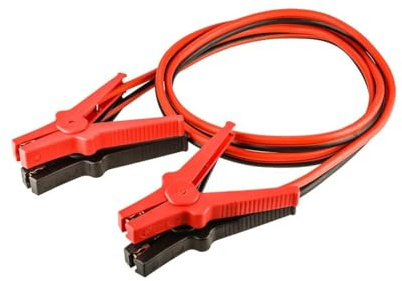 TOPEX Starter Cable400A, für Benzin- und Dieselmotoren - Starthilfekabel - Kupferbeschichtetes Aluminium - Länge: 2,2M Kabelquerschnitt: 12,5 mm2 - Überbrückungskabel