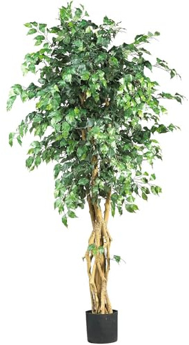 Nearly Natural 6ft. Palace Style Ficus Silk Tree