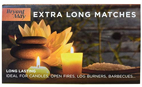 Bryant & May Bryant X-Long Match-12 Boxes, Wood, 12 Count (Pack of 1)