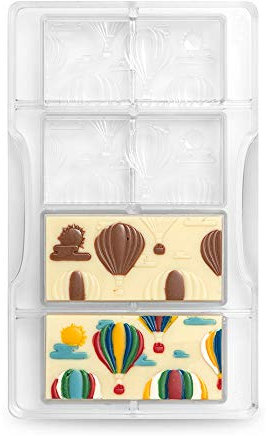 DECORA 0050136 HEIßLUFTBALLON TABLETTE SCHOKOLADENFORM