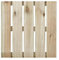 LOSETA MADERA PINO RAYADAS TANE 100X100