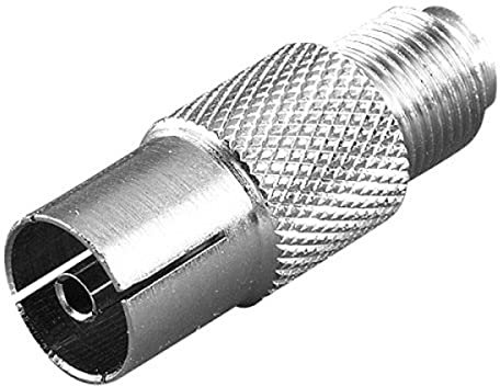 Vivanco SAT-Adapter, F-Kupplung <-> Koaxkupplung