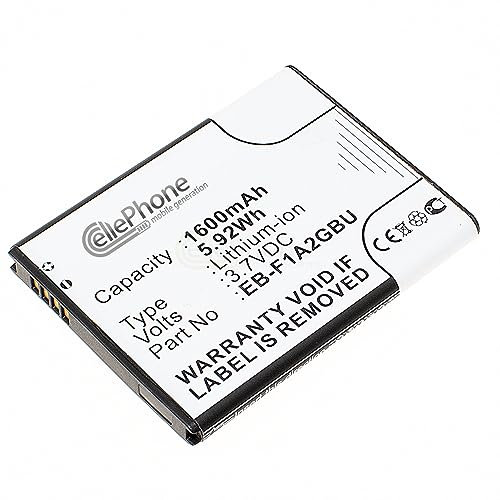 cellePhone Batterie Li-ION Compatible avec Samsung Galaxy S2 (GT-I9100) / Galaxy R (GT-I9103) (Remplacement pour EB-F1A2G)