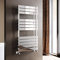 ELEGANT 1200 x 600mm Bathroom Flat Panel Heated Towel Rail Radiator Modern Central Heating Bathroom Warmer Wall Mounted Ladder Rad,Chrome