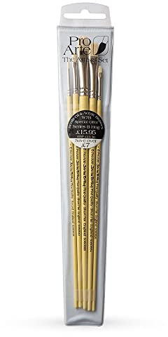 Pro Arte Series B Hog 5 Brush Wallet W7B - Long Handle