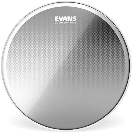Evans System Blue SST Marching Tenor Schlagzeugfell, blau, 14 Zoll