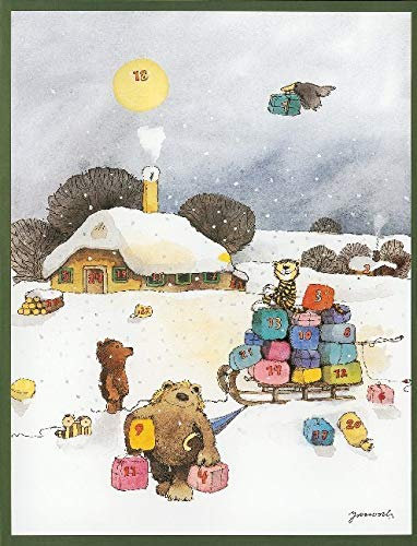 Janoschs Adventskalender Schlittenfahrt